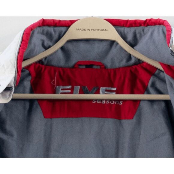 FIVE SEASONS Ski Snow Winter Jacket Women's White Red Size 38 - Picture 4 of 8
